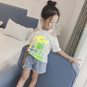 Nouveaux T-shirts pour filles au design tendance, style urbain, sans bretelles, fabriqués en Italie, en coton - Product Image 5