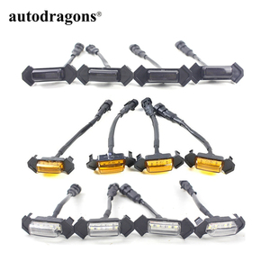 Autodragons 4Pcs DC12V TRD Off Road LED Front Grill Lights External Grill Lamp for Tacoma Sport 2020 2021 O1X1 - Product Image 6