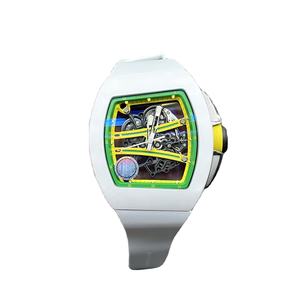 Montre mécanique pour homme en céramique blanche YRM61-01 51 mm * 42 mm * 15 mm Équipée d'une montre mécanique entièrement automatique personnalisée - Product Image 1