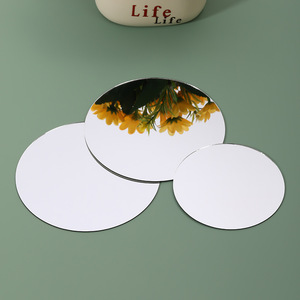 Heart and Round Acrylic <strong>Mirror</strong> for <strong>Mirror</strong> Bouquet Sturdy and Not Easily Breakable <strong>Plastic</strong> <strong>Mirrors</strong> - Product Image 5