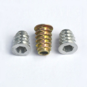 Trung Quốc Cung Cấp Đồ Nội Thất Gỗ Chèn Nut M5 <span class=keywords><strong>M6</strong></span> M8 Threaded Chèn Cho Gỗ - Product Image 3