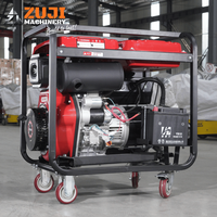 Générateur diesel ZUJI CF10500T 8,5 kW à double tension, démarrage électrique, 230V/400V, moteur en cuivre pur, haute productivité, industriel