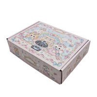 Boîte d'emballage en carton pliable et recyclable sur mesure YZ Wholesale, boîte d'avion pour bijoux et vêtements, boîtes en papier pour cadeaux