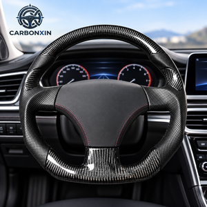 คาร์บอนไฟเบอร์สำหรับพวงมาลัยรถยนต์ vw Golf 4 Mk4 Bora <span class=keywords><strong>Jetta</strong></span> <span class=keywords><strong>GTI</strong></span> R36h Octavia <span class=keywords><strong>Mk1</strong></span> audi A3 TT ปี 2000 2001 2002 2003 2004 2005 2006 - Product Image 3