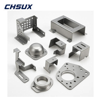 Support en tôle sur mesure CHSUX, pièces d'emboutissage en acier inoxydable, découpe laser OEM, quincaillerie de montage, boîtier de Chine