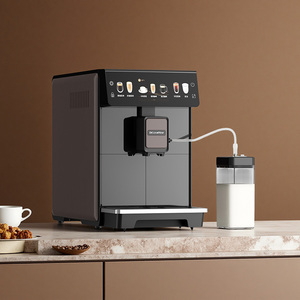 เครื่องชงกาแฟอัตโนมัติสำหรับใช้ในบ้าน Dr.Coffee E02 พร้อมเครื่องทำฟองนม - Product Image 3