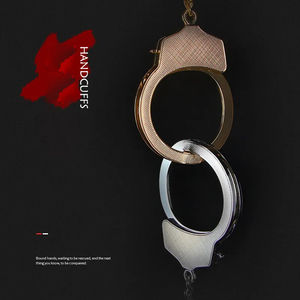 Yetişkinler için alaşım kelepçe Metal seks bağlama bilezik kalp şeklinde anahtarlık sökme oyuncak kelepçe ile Bdsm oyuncaklar çiftler için - Product Image 3