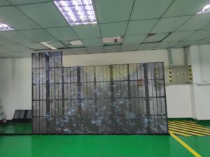 Barra de Luz LED Transparente XQD IP66 de Fácil Instalación, Pantalla de Malla, Cortina de Luz, Decoración para Techos de Edificios, Fuentes, Paisajes, Alta Frecuencia de Actualización - Product Image 4