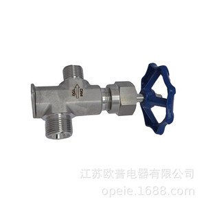 วาล์วหยุดสแตนเลส 316L DN4 1/4 นิ้ว วาล์วควบคุมอุตสาหกรรมแบบแมนนวล - Product Image 5