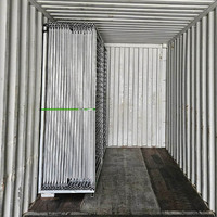 Gegalvaniseerd ijzeren gaashekwerk 6FT tijdelijke beveiligingsomheining 3D-modellering ISO/CE gecertificeerd duurzaam milieuvriendelijk
