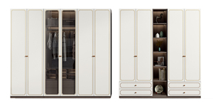 Muebles de Dormitorio y <span class=keywords><strong>Vestidor</strong></span> Abierto Moderno de Vidrio Resistente Personalizado para Sala de Estar - Product Image 6