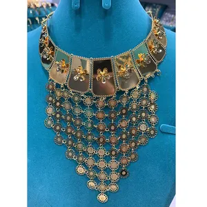 Factory Price 18K 24K Gold Plated Fashion Jewelry Necklaces For Women Luxury Design Jewellery