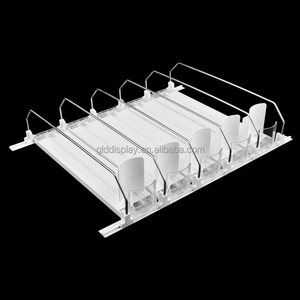 Distributeur de boissons de largeur réglable d'organisateur de poussoir de bouteille de réfrigérateur intelligent Offre Spéciale - Product Image 5