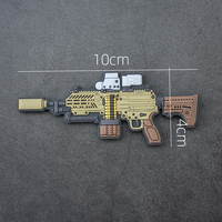 Insignia de PVC Creativa de Morale con Diseño de Rifle de Asalto SIG SAUER Versión Q XM7, Hecha en China