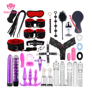 Set BDSM SacKnove da 25/28/34 Pezzi all'Ingrosso, Articoli Erotici, Giochi per Adulti di Coppia, Sex Toys e Accessori per Bondage - Product Image 1