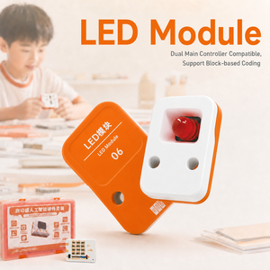 Kit de Robótica con IA e IoT, ESP32-S3, Programable con Diálogos por Voz, Bloques de Construcción Inteligentes, Juguetes Educativos para Estudiantes de 3.º a 9.º Grado - Product Image 1