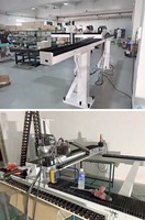 Module de crémaillère en acier pour manipulateur à portique transversal à levage sur axe Z avec table coulissante linéaire haut/bas