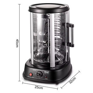 Asador Eléctrico de 1500W con Rotación de 360° y Calor Uniforme para Cocinar Carne y Verduras, Ideal para Barbacoas Caseras - Product Image 4