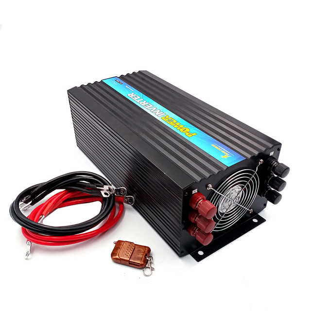2020 NEW 5000 Watts Pure Sine Wave Inverter 5Kva 12v 24v 36v 48v 72v 96v to 110V 120v 220V 230V 240v with Remote Control