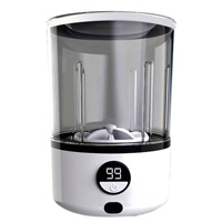 Lave-linge portable sans fil tout-en-un mini automatique étanche en plastique de qualité supérieure pour sous-vêtements et chaussettes