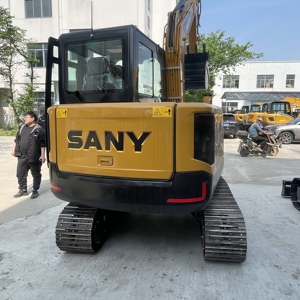 Nouvelle pelle hydraulique sur chenilles SANY SY60C de 6 tonnes, machine de construction compacte - Product Image 2