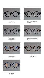 Occhiali da Lettura e Computer Unisex Personalizzabili con Logo, Leggeri e alla Moda, Montatura Retrò a Cerchio Completo, Lenti Anti-Luce Blu e Protezione UV - Product Image 5