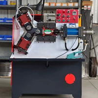 Limited Stock Automatic Hydraulic Threading and Slitting <strong>Machine</strong> Hollow Tube <strong>Thread</strong> <strong>Rolling</strong> <strong>Machine</strong> <strong>for</strong> Furniture Production