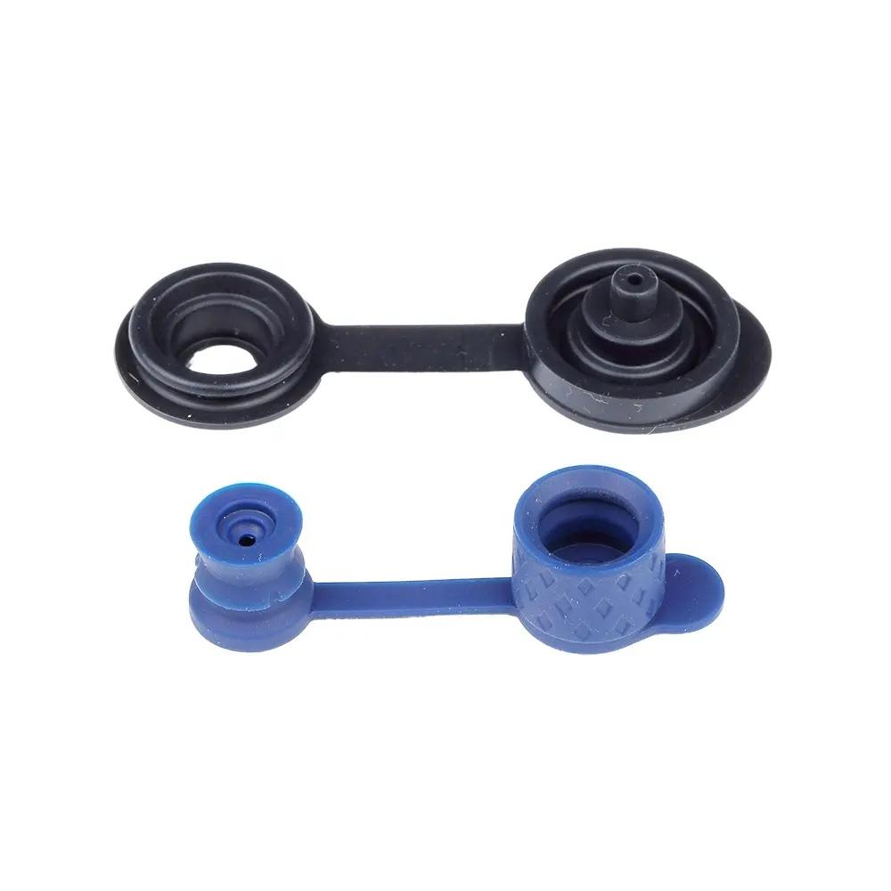 Nhà máy cung cấp tùy chỉnh khuôn cao su End Cap không thấm nước Gasket Silicone phần cao su OEM thâm quyến