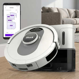 Robot Aspirador con Control por Voz Ultra Inteligente y Navegación Matrix Clean, Plateado/Negro, para Mascotas y Pisos Duros - Product Image 3