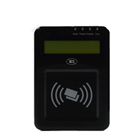 Lector de tarjetas MIFARE RFID NFC 13,56 MHz Lector de escritorio USB con soporte ACR1222L