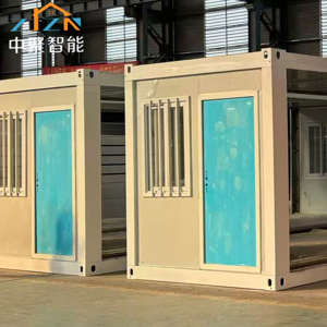 Maison pliable de type Z, 20 pieds, isolation thermique réutilisable, construction rapide, prix usine, reconnue mondialement, pour usage commercial et résidentiel - Product Image 4