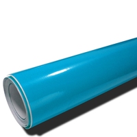 Película de Privacidad Autoadhesiva para Ventanas de Vinilo PVC de Alta Calidad Anolly, 100 micras de Grosor, Resistente a los Rayos UV y al Agua, Acabado Brillante para Vidrio de Edificios