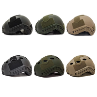 FAST PJ Dual Sport Casque de vélo Composite ABS léger pour les Sports de plein air Tactique CS Fast Pj Bump Casque en plastique pour