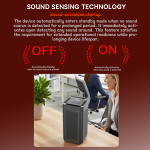 360 °   Thiết bị chống nhiễu âm thanh Máy lọc không khí 88 Bộ phát ghi âm Thiết bị bảo vệ quyền riêng tư Bảo vệ an ninh - Product Image 6