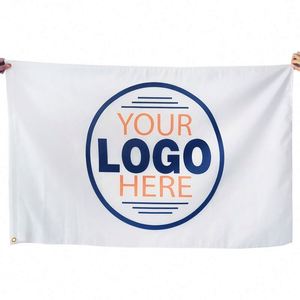 Drapeaux et bannières personnalisés avec logo blanc, couleurs vives, sublimation par transfert thermique, vente en gros d'usine, activités de plein air - Product Image 5
