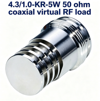 4.3/1.0-KR-5W-1 Mini DIN Femelle, Terminaison RF Coaxiale Analogique, Charge Factice Coaxiale 50 Ohms, Faible VSWR, DC-5GHz