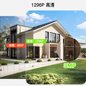 Tuya Smart <b>Security</b> <b>Camera</b> 3MP Outdoor <b>Solar</b> Powered 4G With App Motion Detection Infrared Night Vision - Product Image 1