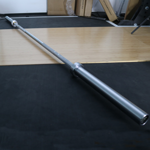 Barra de Pesas OEM de Fábrica, Equipo de Gimnasio Crossfit, Barra Cromada de 15/20 kg para Levantamiento de Pesas - Product Image 4