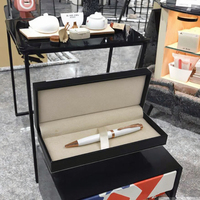 Stylo à bille en métal avec logo personnalisé, cadeau promotionnel pour entreprise, stylo d'écriture pour bureau d'entreprise