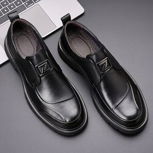 Chaussures Derby pour Hommes, Mode Printemps, Cuir de Première Qualité, Style Classique Haut de Gamme, Chaussures en Cuir Élégantes pour Hommes - Product Image 4