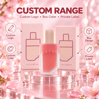 Gloss à lèvres RTS 4ml effet crème glacée, haute brillance, scintillant, hydratant, 20 couleurs, faible MOQ 3 pièces, vente en gros, logo personnalisé