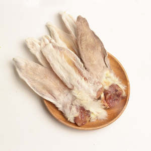 Fournisseur d'aliments pour animaux de compagnie OEM Gâteries déshydratées pour chiens Nourriture séchée à l'oreille de <span class=keywords><strong>lapin</strong></span> Friandises pour chiens entièrement naturelles - Product Image 1