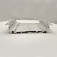Dissipateur thermique CNC en aluminium anodisé série 6000 T5 sur mesure pour amplificateur de voiture et carte de circuit imprimé