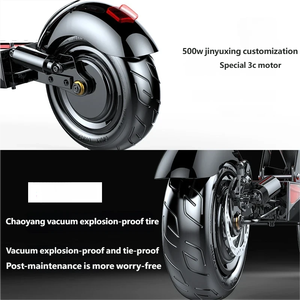 <span class=keywords><strong>Trottinette</strong></span> électrique pliable à longue autonomie, 48V 10Ah 500W, pour adultes et enfants, pour la famille - Product Image 5