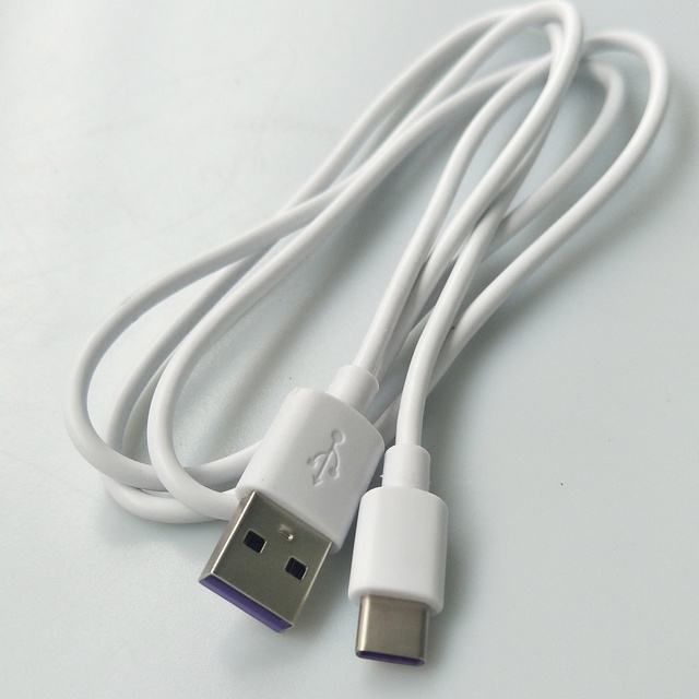 PVC material Micro USB type c data cable, used for charging mobile phones and connecting data to computers