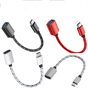 OTG <span class=keywords><strong>USB</strong></span>-C 3.1 Adaptateur <span class=keywords><strong>USB</strong></span> C Câble OTG Type-C Mâle <span class=keywords><strong>USB</strong></span> 3.0 Femelle Port Adaptateur <span class=keywords><strong>MacBook</strong></span> <span class=keywords><strong>Air</strong></span>/Pro Dell Chargement des téléphones mobiles - Product Image 2