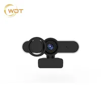 Privasi Penutup Resolusi Tinggi Webcam Digital USB Webcam 1080 P 30fps Terkecil Webcam