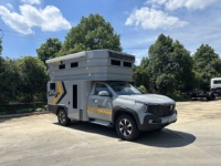 Camper Pick-up 4x4 Changan Personnalisé pour Aventure Tout-Terrain en Montagne avec Direction Personnalisée, Conforme aux Normes ISO et CCC