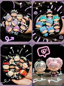 Nouveau authentique Munmun sombre conte de fées méchant mignon boîte aveugle <span class=keywords><strong>dessin</strong></span> <span class=keywords><strong>animé</strong></span> Halloween série ornements cadeaux décoratifs - Product Image 4