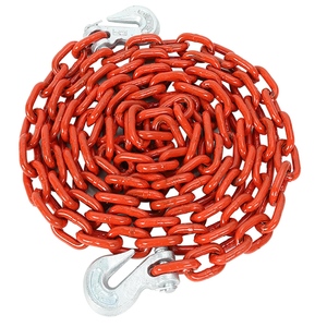 Cadena de Remolque para Camión Maxplus G70 3/8 Soldada Tipo V con Gancho J, Cadena de Remolque Tipo V con Gancho J G70 3/8 x 2 Pies, Cadena Forjada de Alta Resistencia - Product Image 3